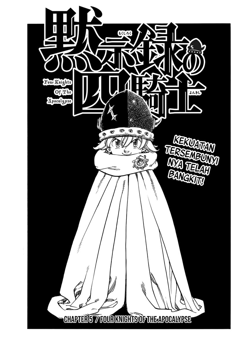 Halaman 2 dari Mokushiroku no Yonkishi Chapter 5
