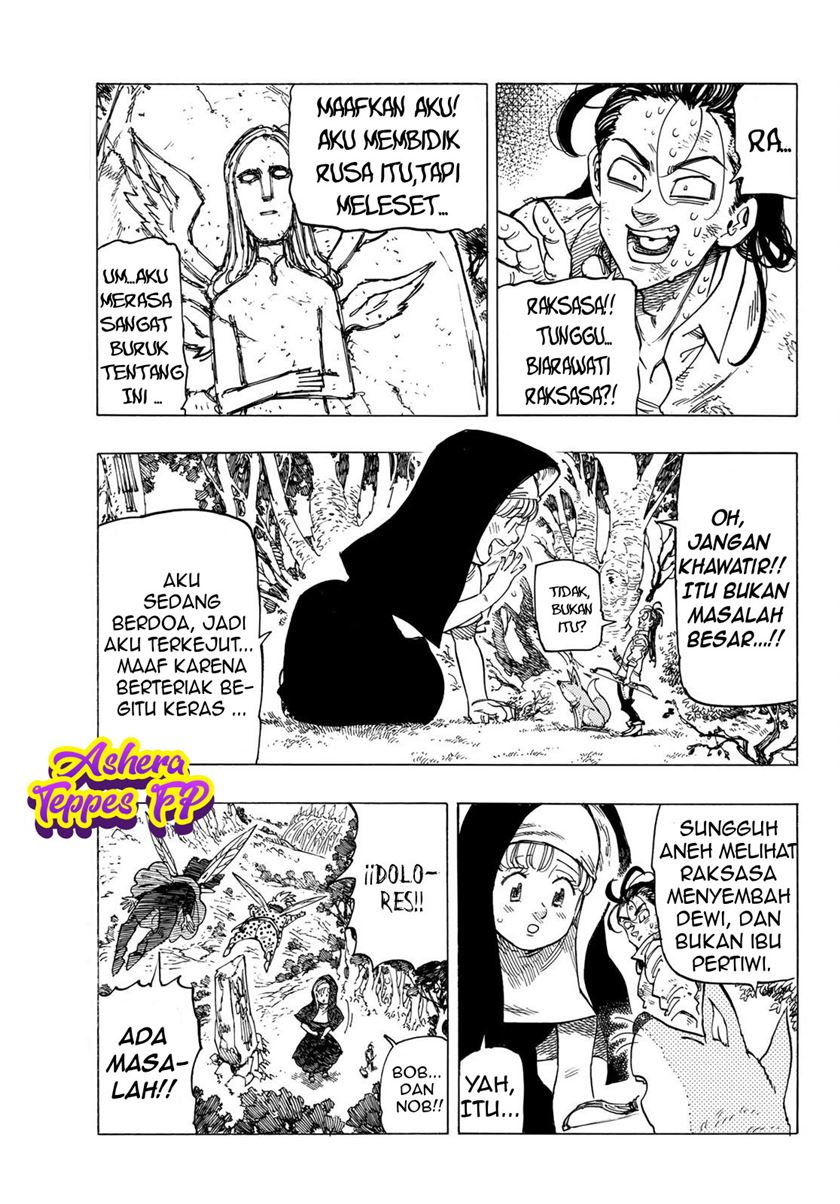 Halaman 10 dari Mokushiroku no Yonkishi Chapter 7