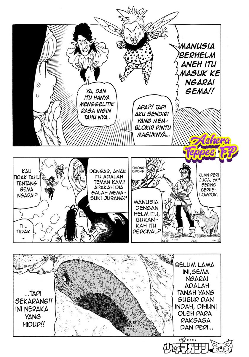 Halaman 11 dari Mokushiroku no Yonkishi Chapter 7