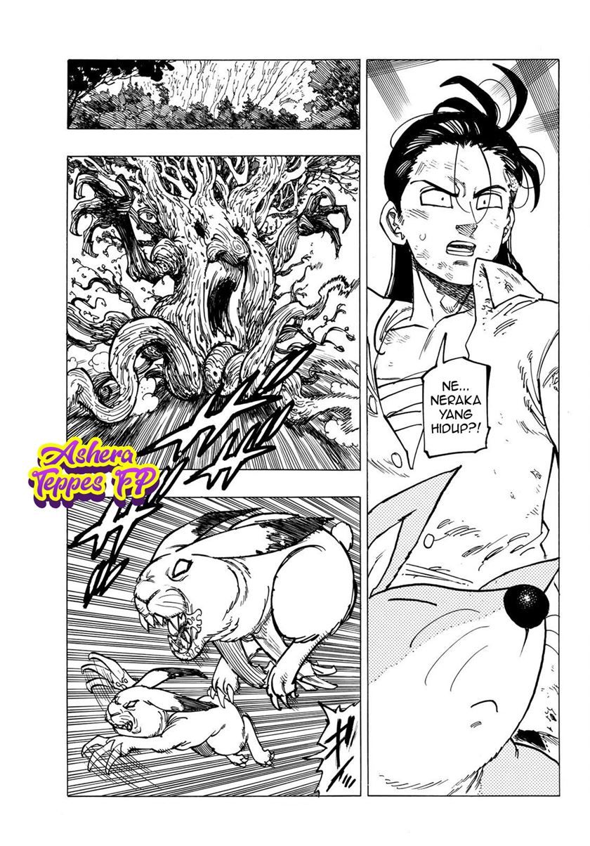 Halaman 12 dari Mokushiroku no Yonkishi Chapter 7
