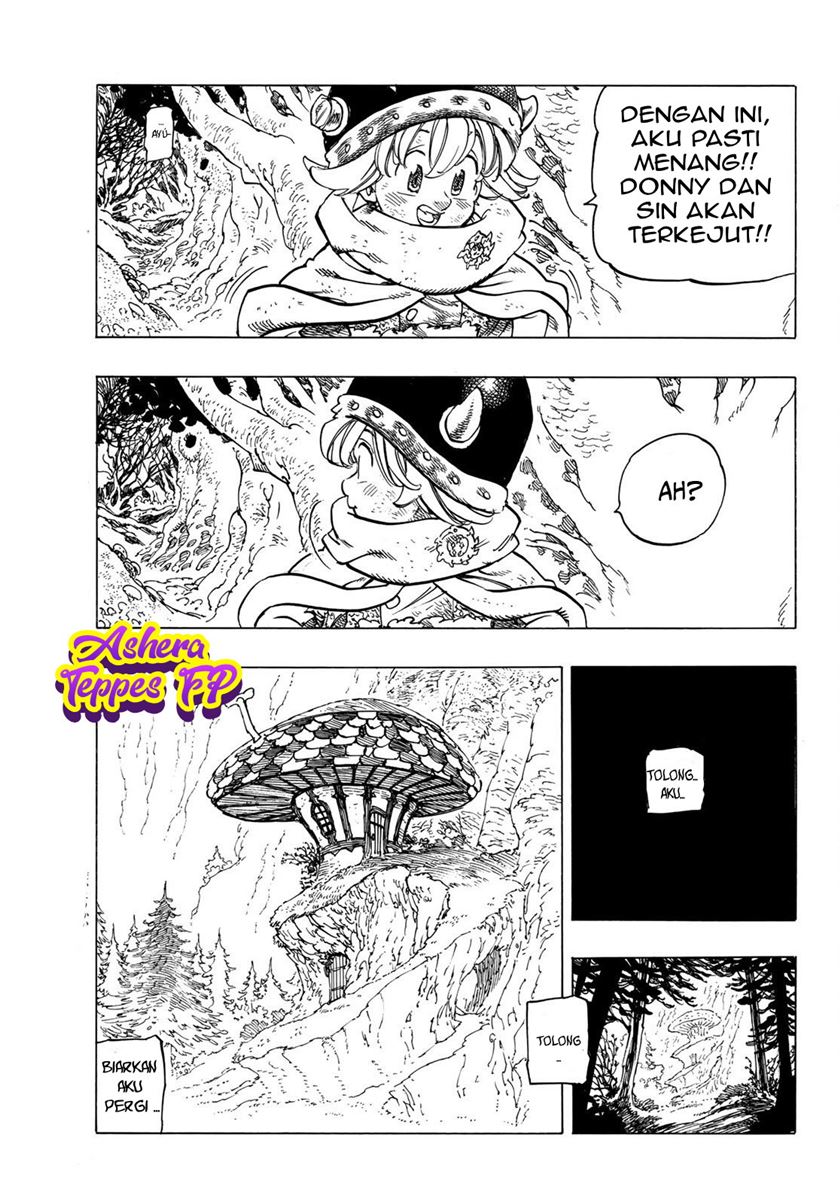 Halaman 14 dari Mokushiroku no Yonkishi Chapter 7