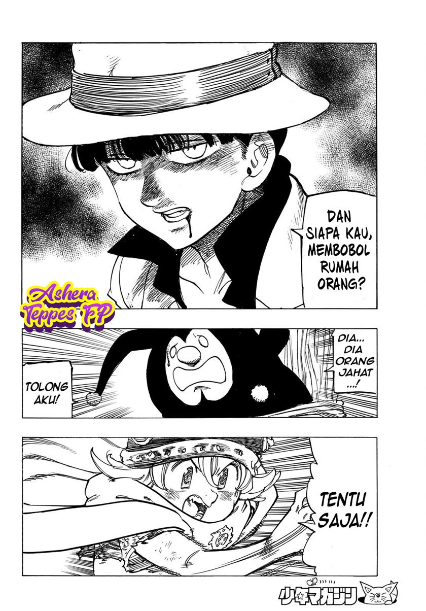 Halaman 17 dari Mokushiroku no Yonkishi Chapter 7