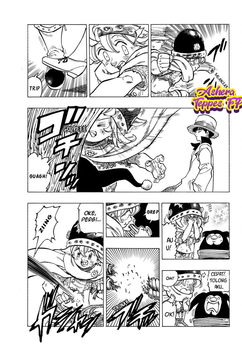 Halaman 18 dari Mokushiroku no Yonkishi Chapter 7