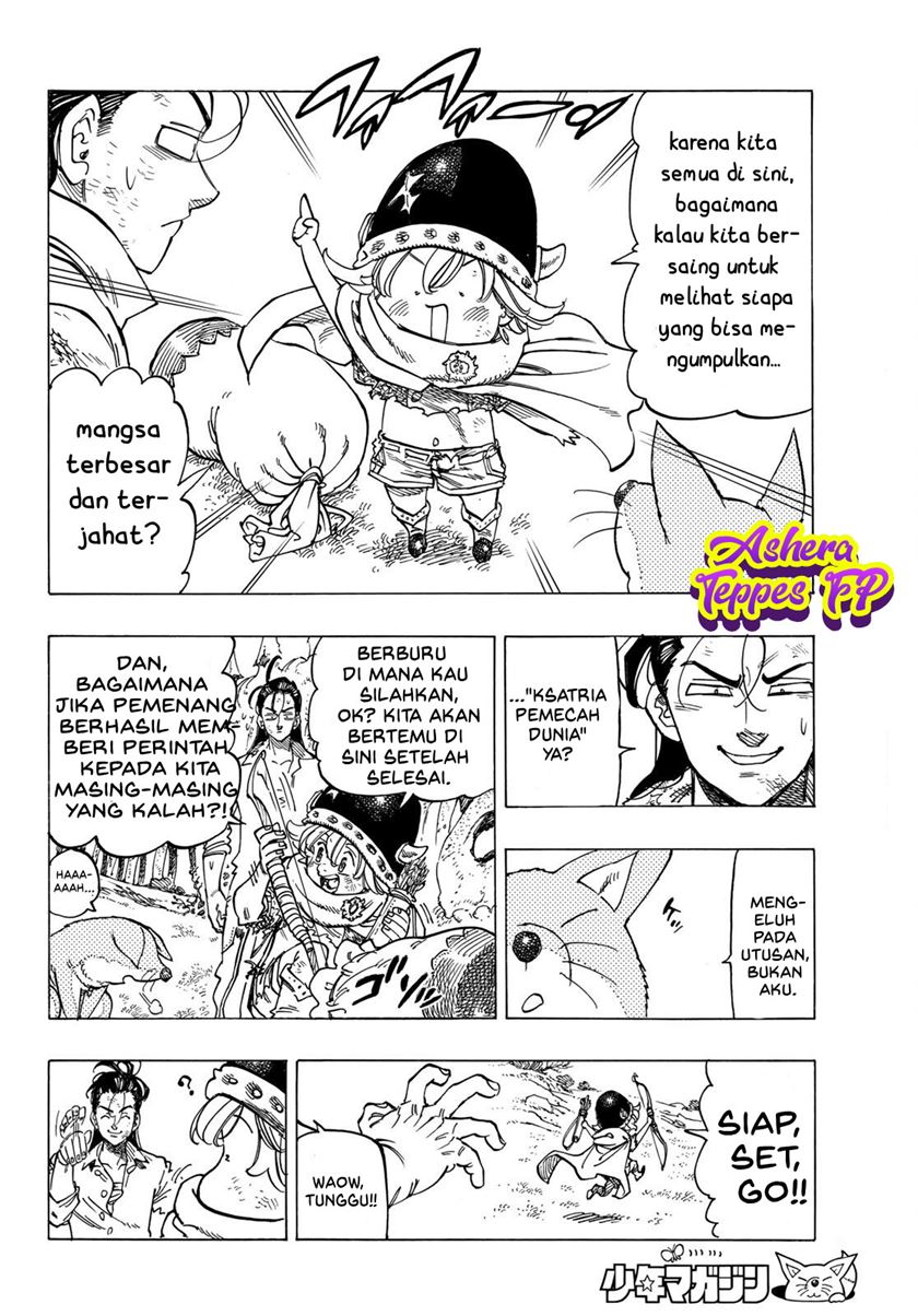 Halaman 4 dari Mokushiroku no Yonkishi Chapter 7