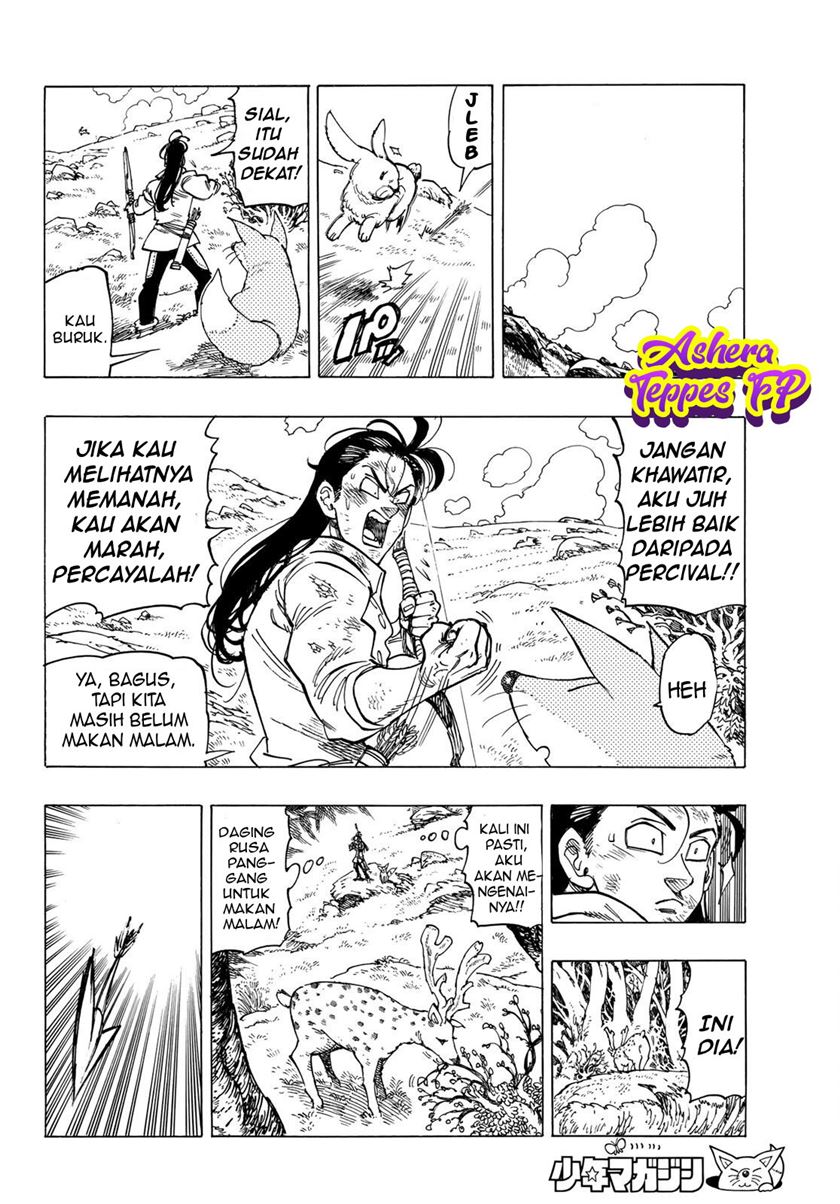 Halaman 7 dari Mokushiroku no Yonkishi Chapter 7