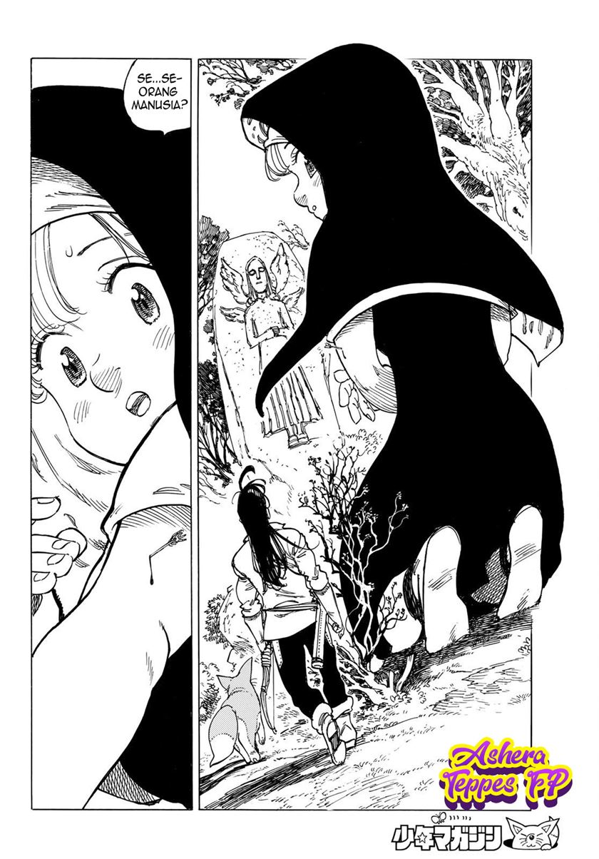 Halaman 9 dari Mokushiroku no Yonkishi Chapter 7