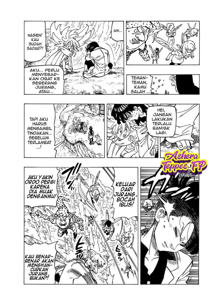 Halaman 12 dari Mokushiroku no Yonkishi Chapter 9