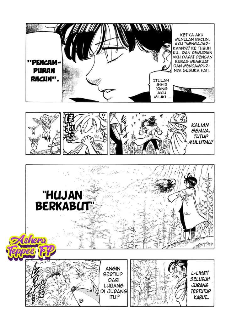 Halaman 16 dari Mokushiroku no Yonkishi Chapter 9