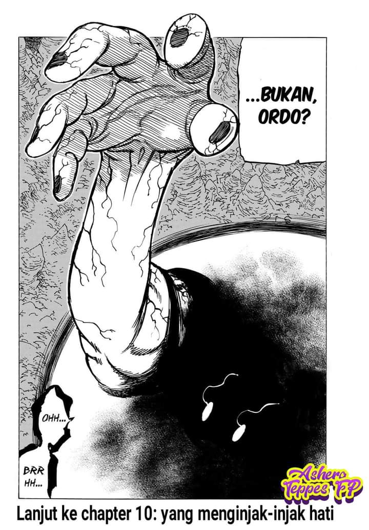 Halaman 20 dari Mokushiroku no Yonkishi Chapter 9