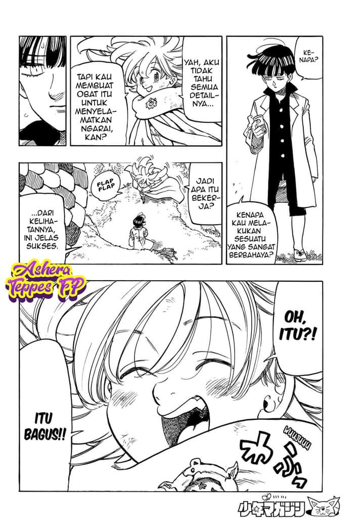Halaman 7 dari Mokushiroku no Yonkishi Chapter 9