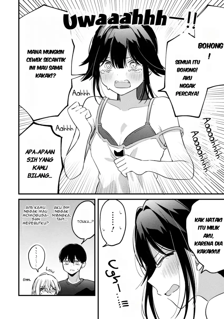 Halaman 13 dari Momogusa-san ga Monogusa Sugiru!! Chapter 15