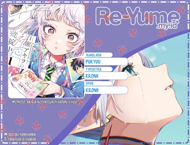 Halaman 1 dari Momose Akira no Hatsukoi Hatan-chuu. Chapter 10