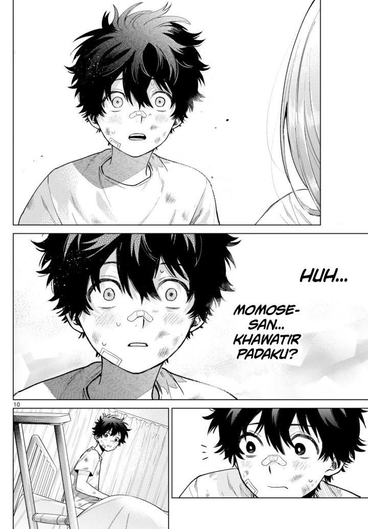 Halaman 11 dari Momose Akira no Hatsukoi Hatan-chuu. Chapter 10