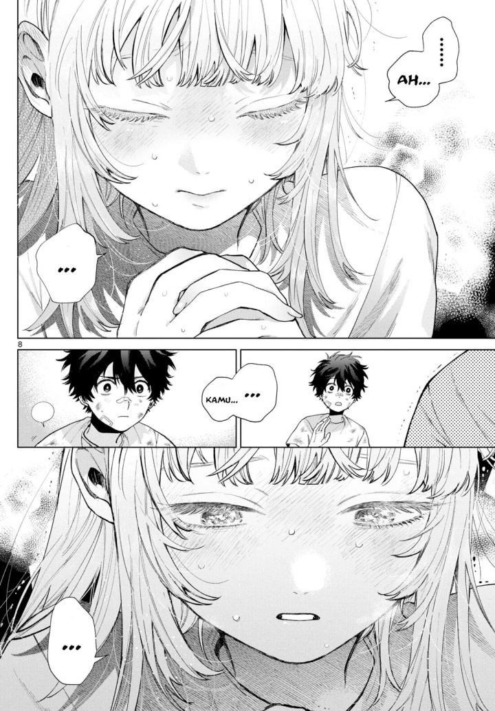 Halaman 9 dari Momose Akira no Hatsukoi Hatan-chuu. Chapter 10