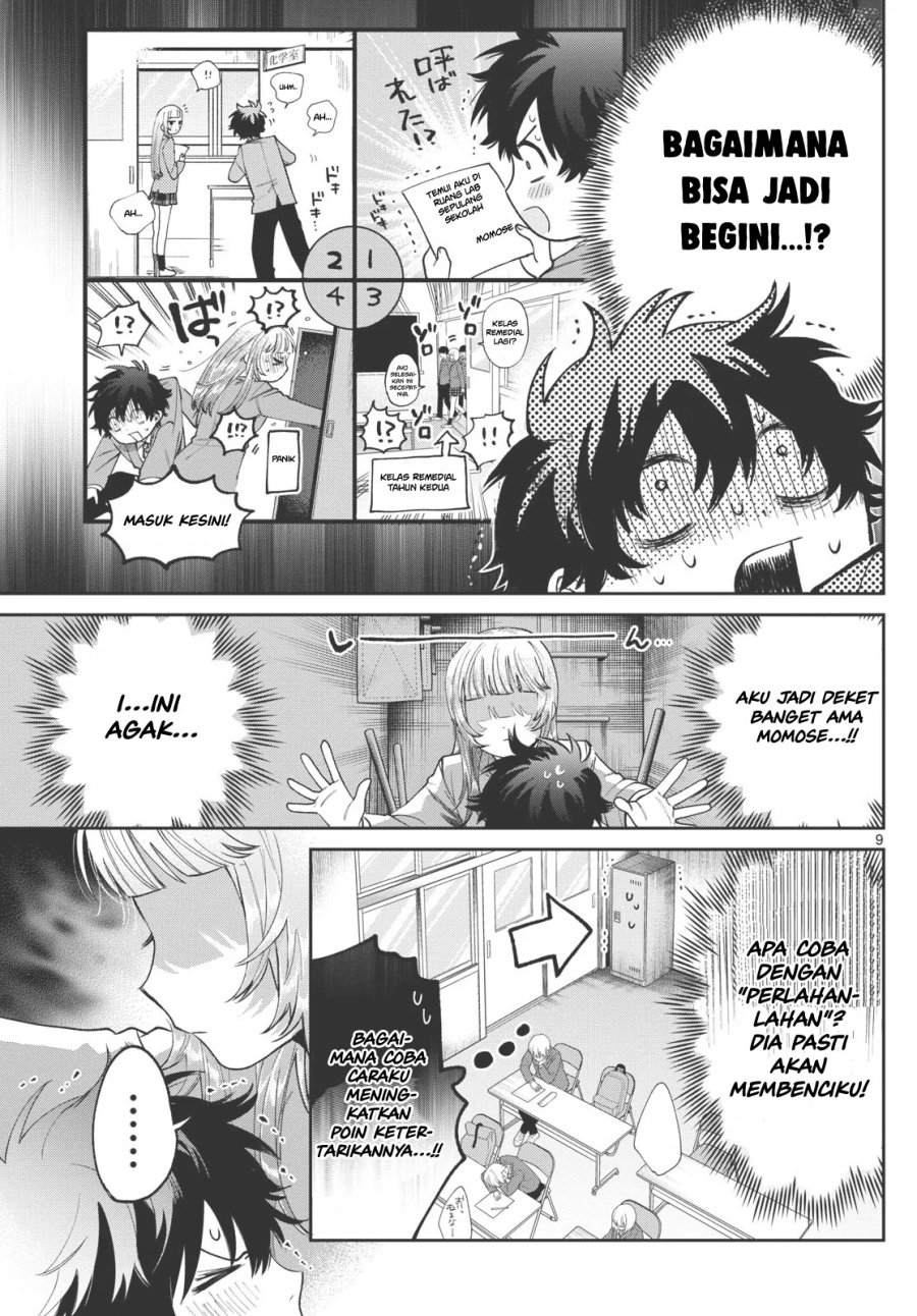 Halaman 10 dari Momose Akira no Hatsukoi Hatan-chuu. Chapter 11