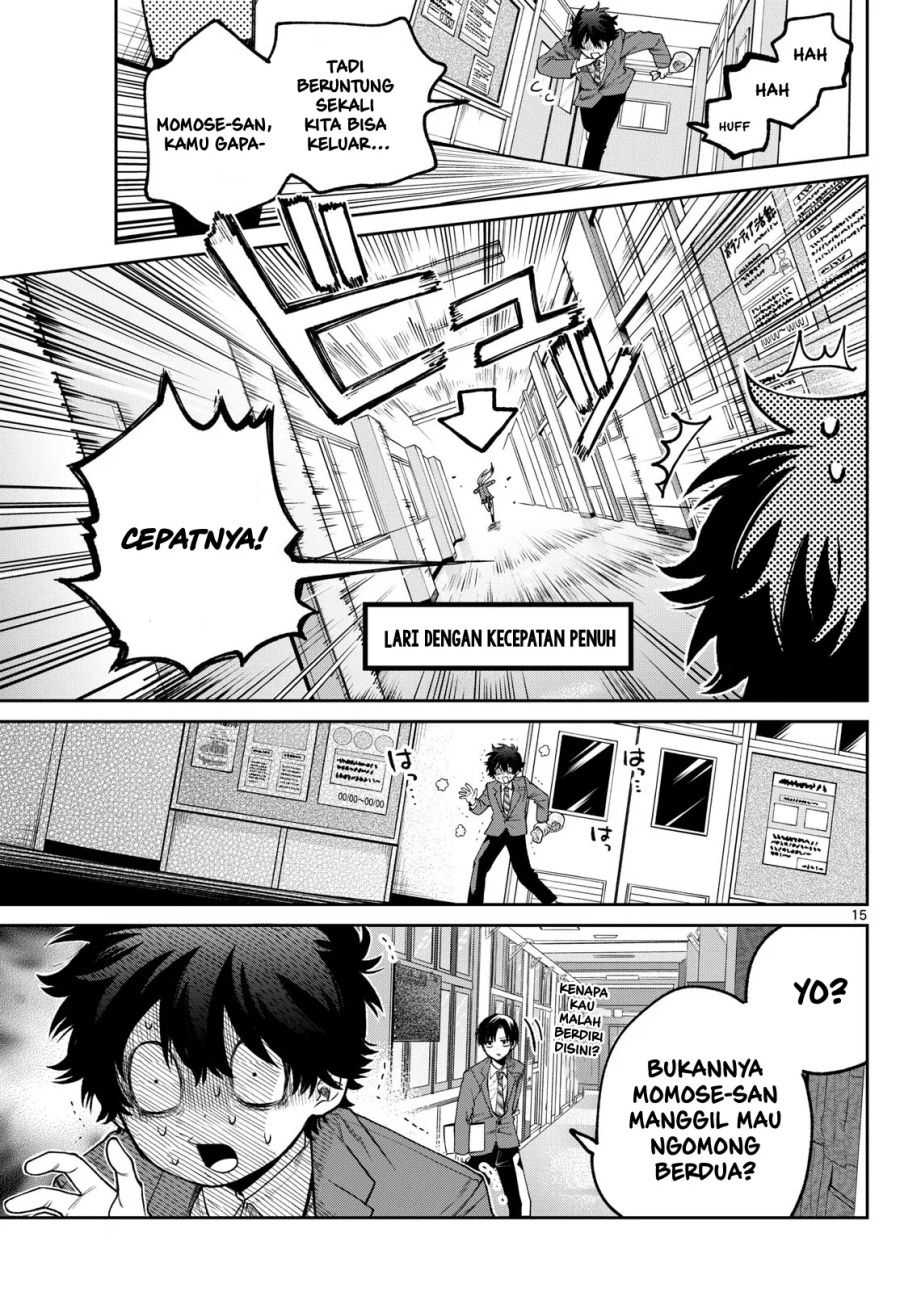 Halaman 16 dari Momose Akira no Hatsukoi Hatan-chuu. Chapter 11