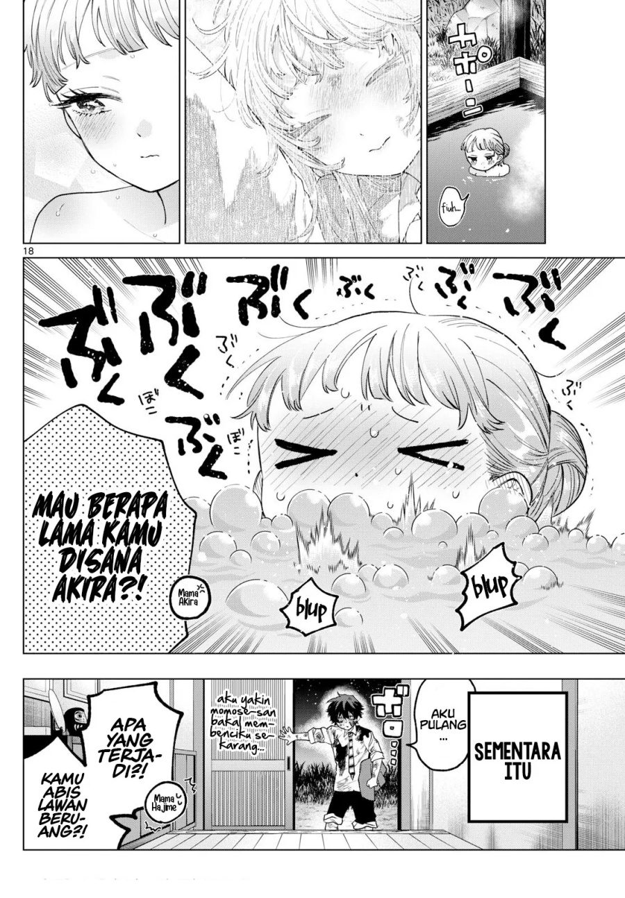 Halaman 19 dari Momose Akira no Hatsukoi Hatan-chuu. Chapter 12