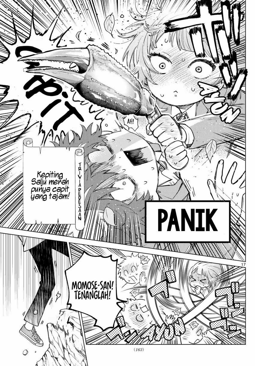 Halaman 18 dari Momose Akira no Hatsukoi Hatan-chuu. Chapter 13