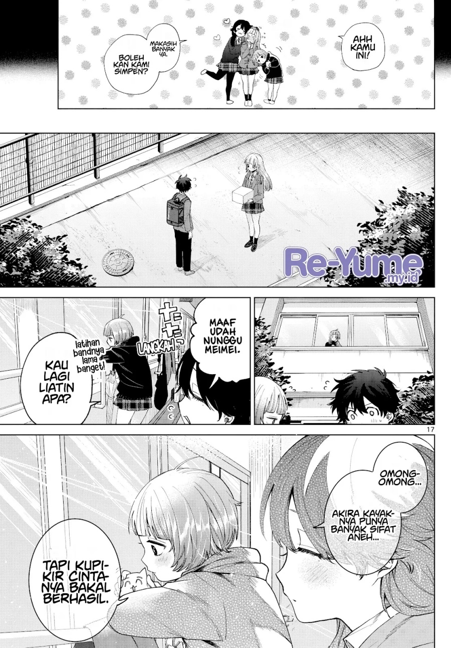 Halaman 18 dari Momose Akira no Hatsukoi Hatan-chuu. Chapter 14