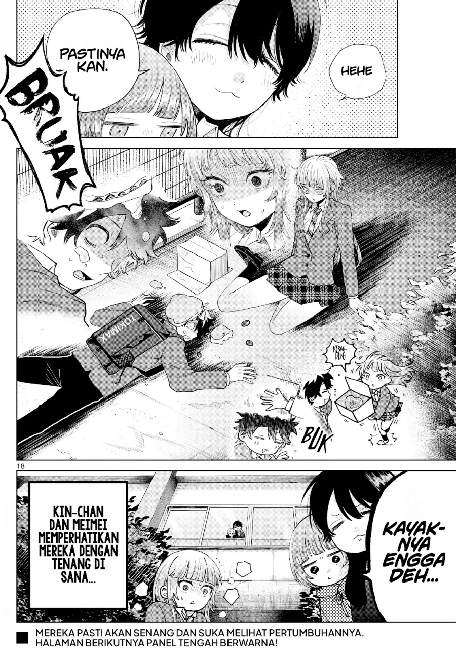 Halaman 19 dari Momose Akira no Hatsukoi Hatan-chuu. Chapter 14