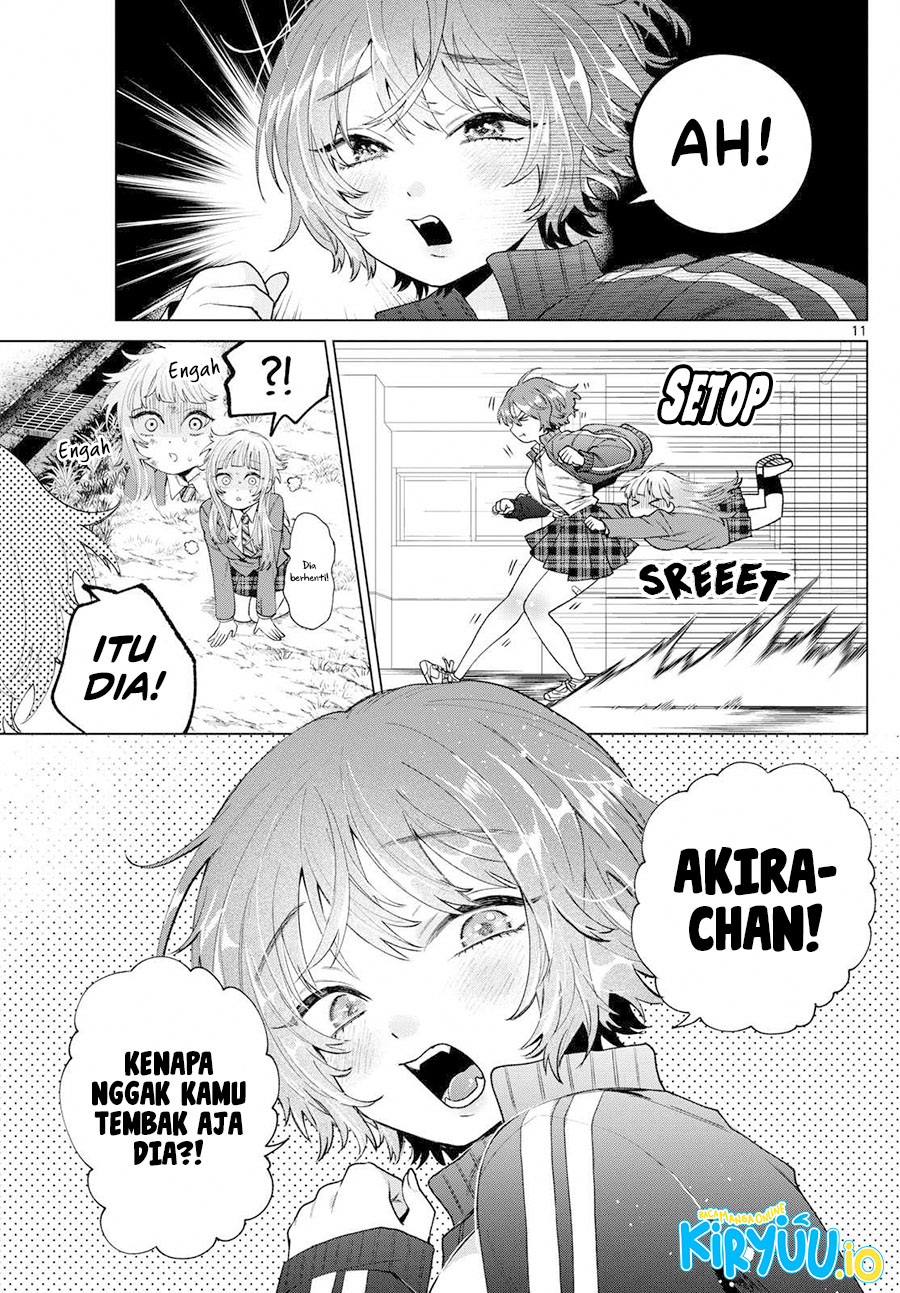 Halaman 12 dari Momose Akira no Hatsukoi Hatan-chuu. Chapter 16