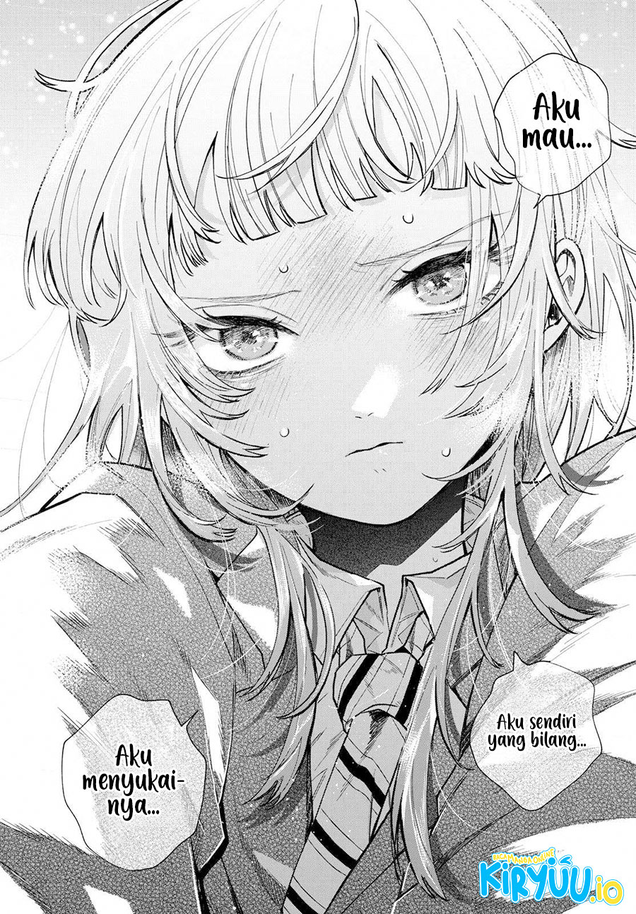 Halaman 14 dari Momose Akira no Hatsukoi Hatan-chuu. Chapter 16