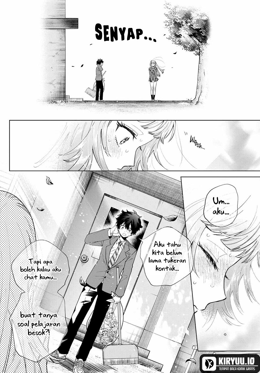 Halaman 17 dari Momose Akira no Hatsukoi Hatan-chuu. Chapter 16