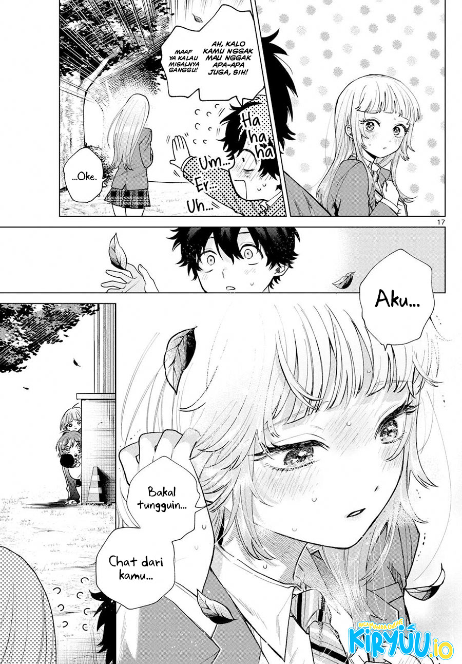 Halaman 18 dari Momose Akira no Hatsukoi Hatan-chuu. Chapter 16