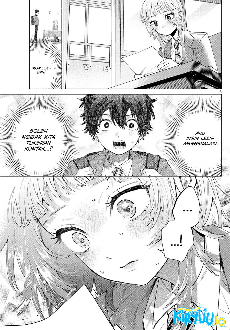 Halaman 4 dari Momose Akira no Hatsukoi Hatan-chuu. Chapter 16
