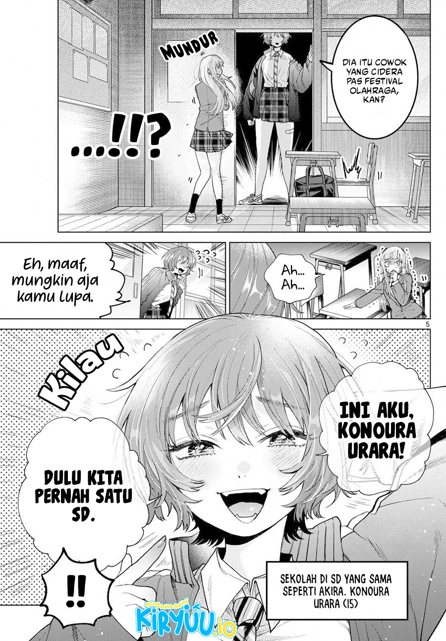 Halaman 6 dari Momose Akira no Hatsukoi Hatan-chuu. Chapter 16