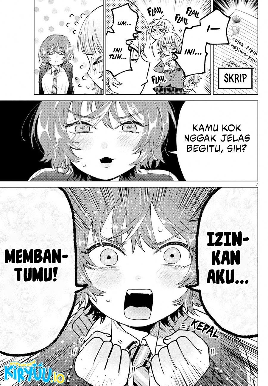 Halaman 8 dari Momose Akira no Hatsukoi Hatan-chuu. Chapter 16