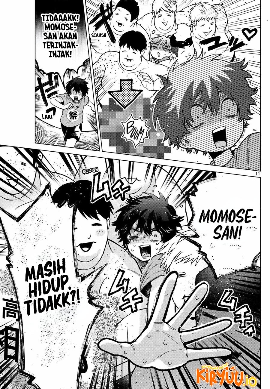 Halaman 12 dari Momose Akira no Hatsukoi Hatan-chuu. Chapter 18