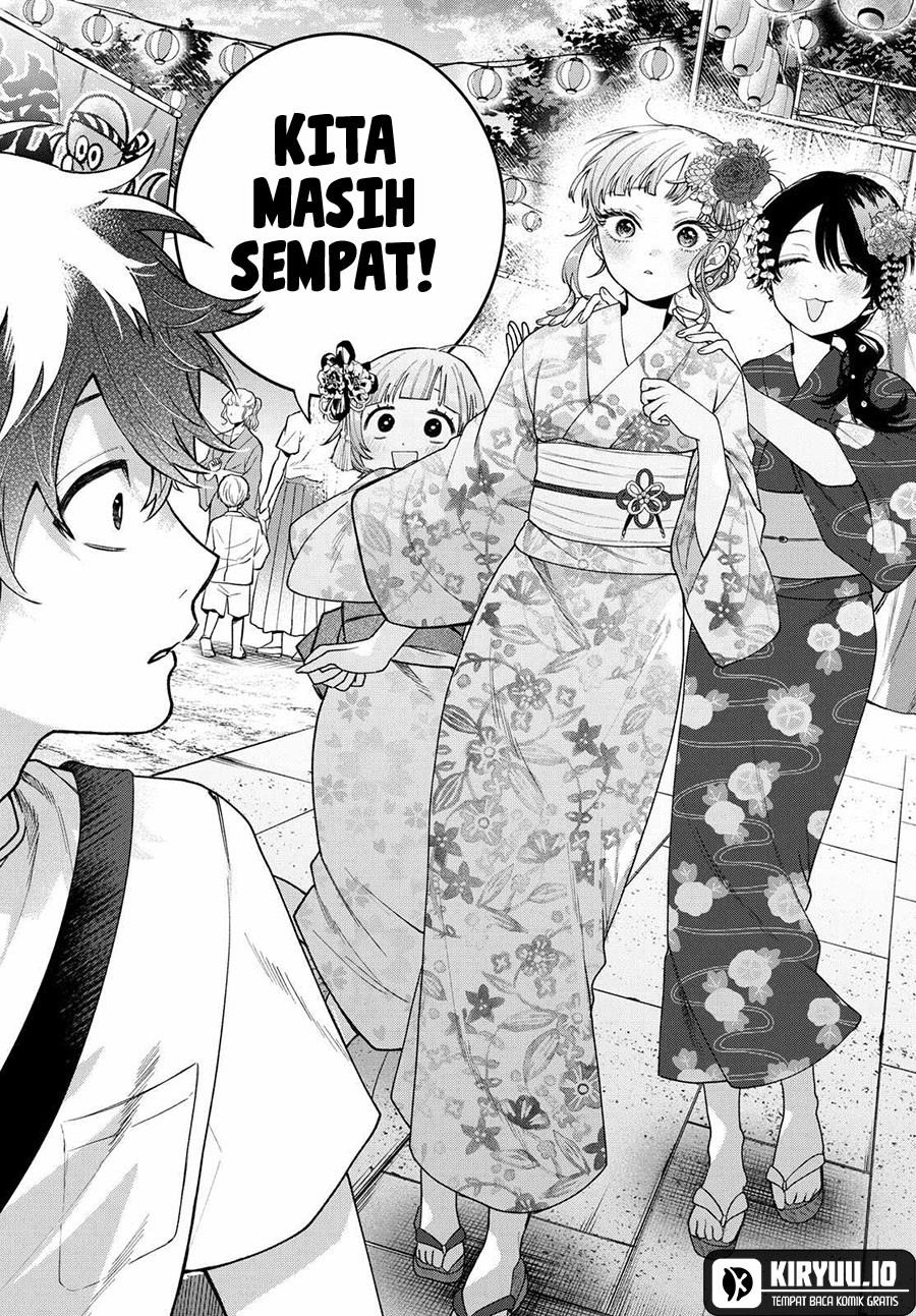 Halaman 17 dari Momose Akira no Hatsukoi Hatan-chuu. Chapter 18