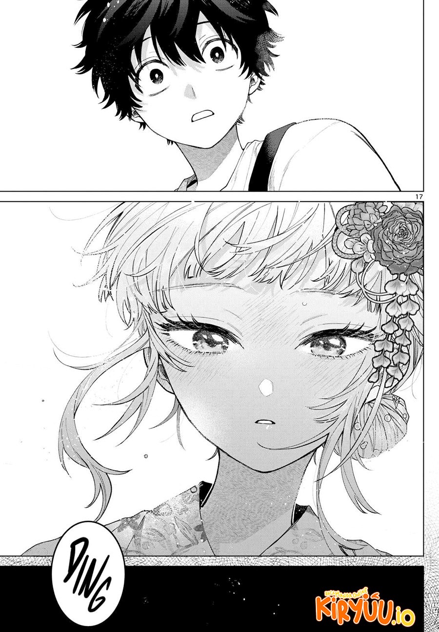 Halaman 18 dari Momose Akira no Hatsukoi Hatan-chuu. Chapter 18