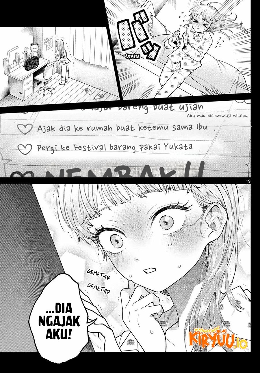 Halaman 20 dari Momose Akira no Hatsukoi Hatan-chuu. Chapter 18