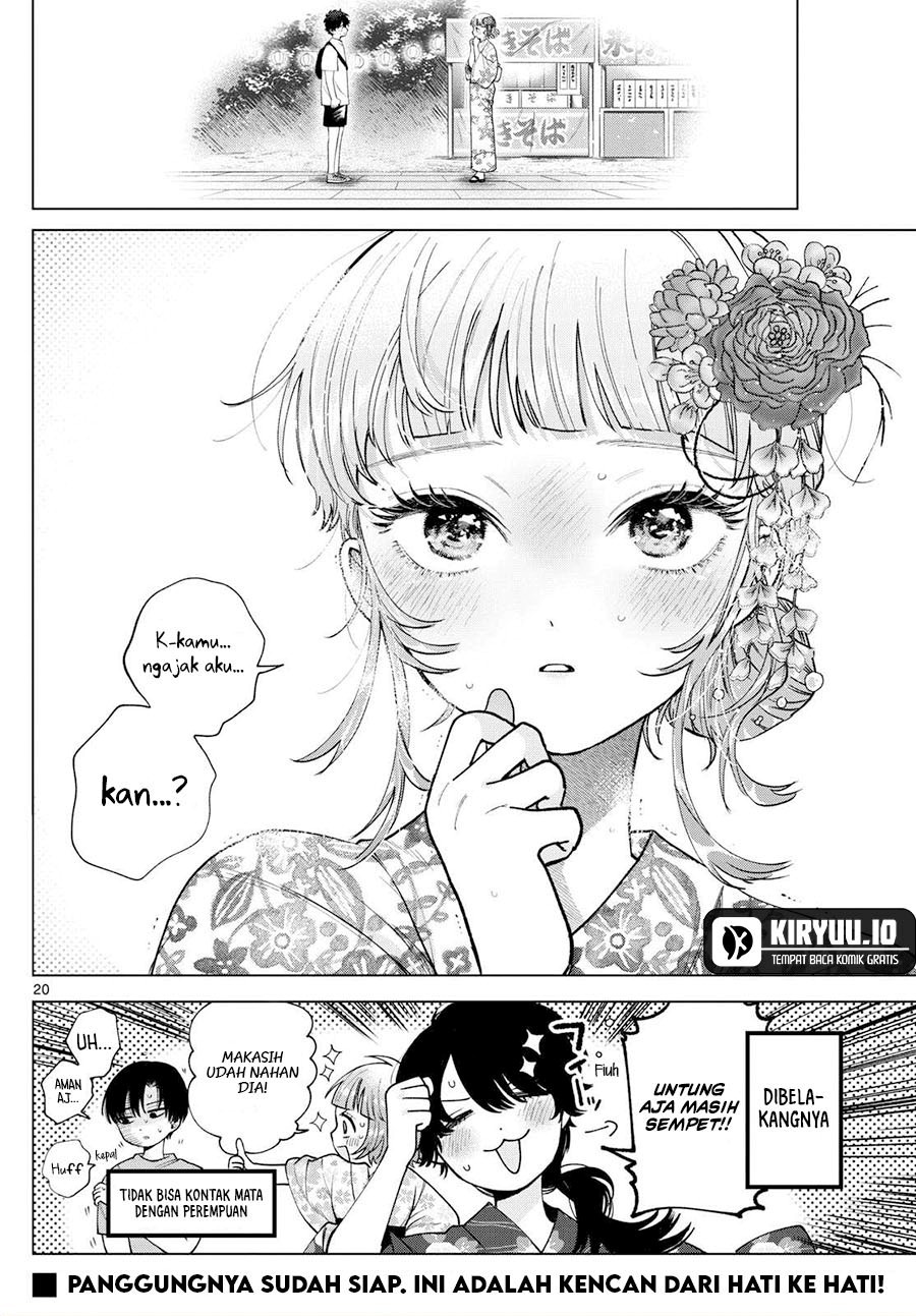 Halaman 21 dari Momose Akira no Hatsukoi Hatan-chuu. Chapter 18