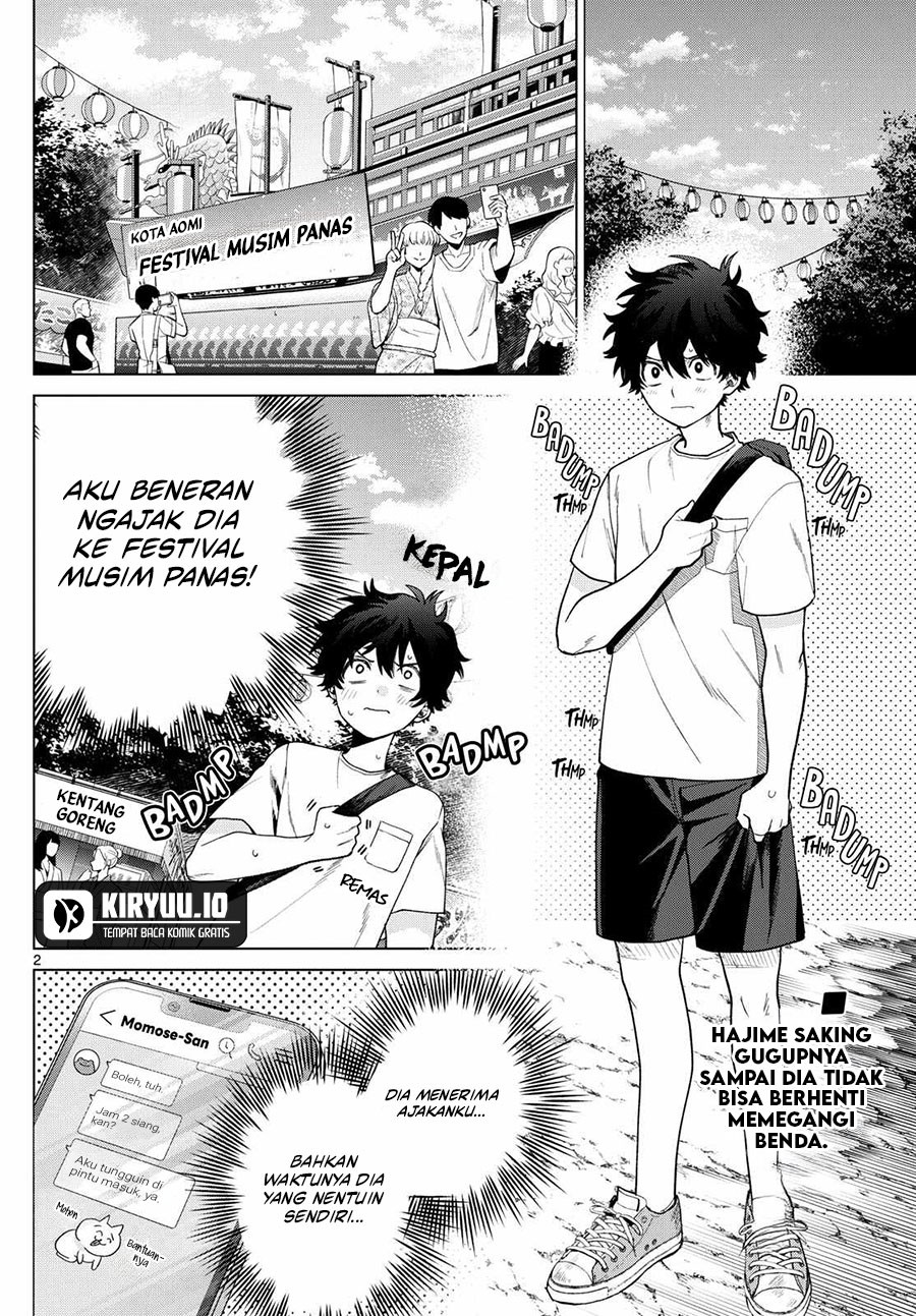 Halaman 3 dari Momose Akira no Hatsukoi Hatan-chuu. Chapter 18
