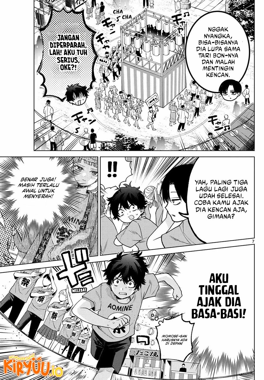 Halaman 8 dari Momose Akira no Hatsukoi Hatan-chuu. Chapter 18