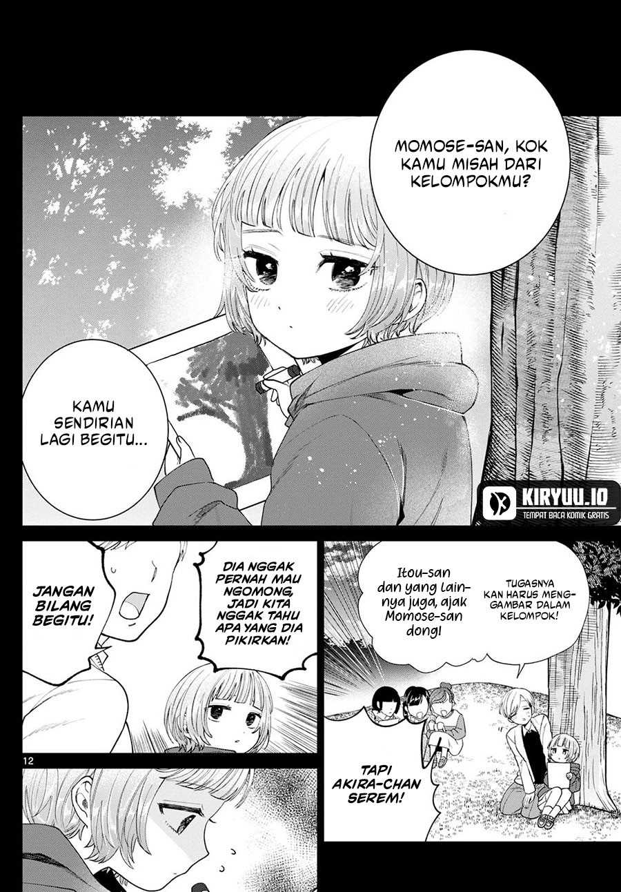 Halaman 13 dari Momose Akira no Hatsukoi Hatan-chuu. Chapter 19