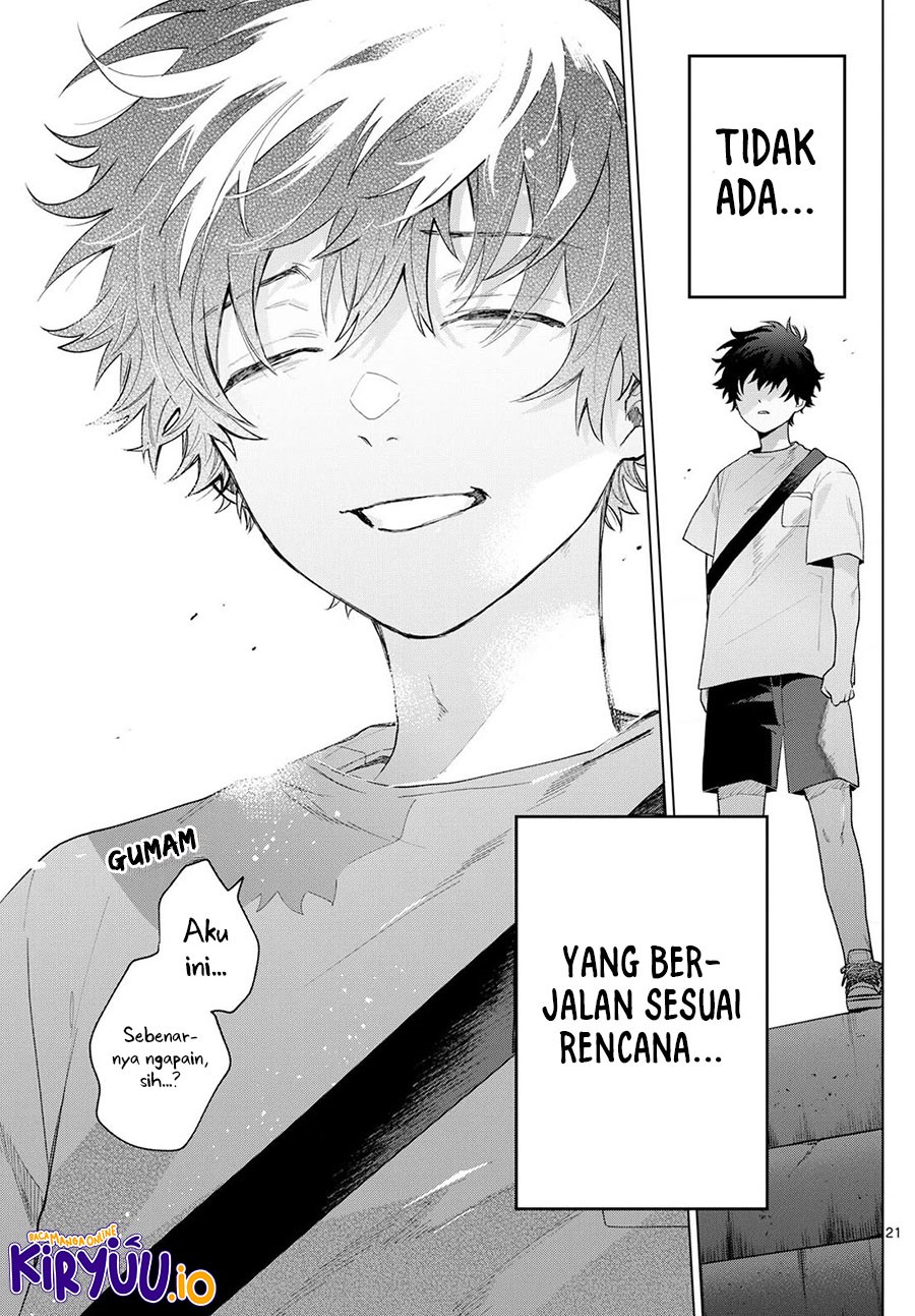 Halaman 22 dari Momose Akira no Hatsukoi Hatan-chuu. Chapter 19