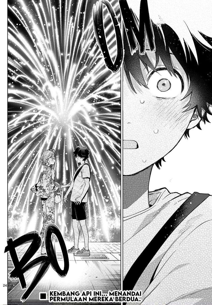 Halaman 25 dari Momose Akira no Hatsukoi Hatan-chuu. Chapter 19