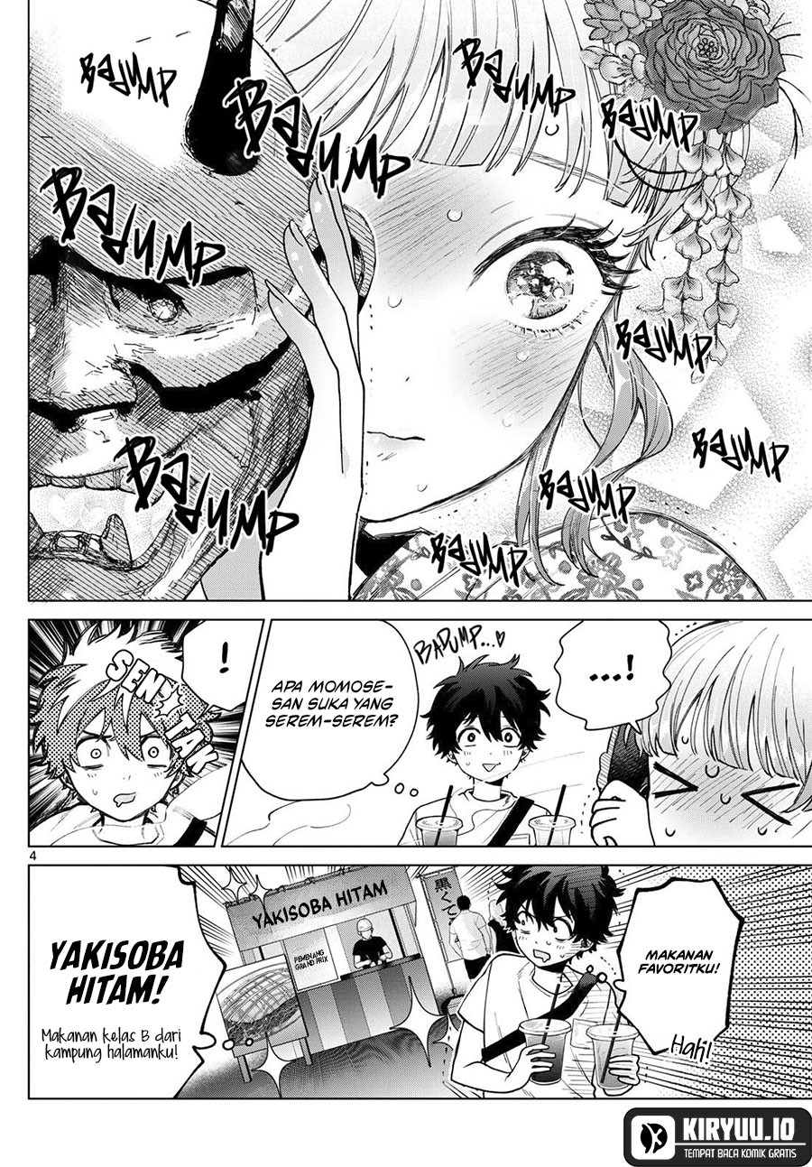 Halaman 5 dari Momose Akira no Hatsukoi Hatan-chuu. Chapter 19