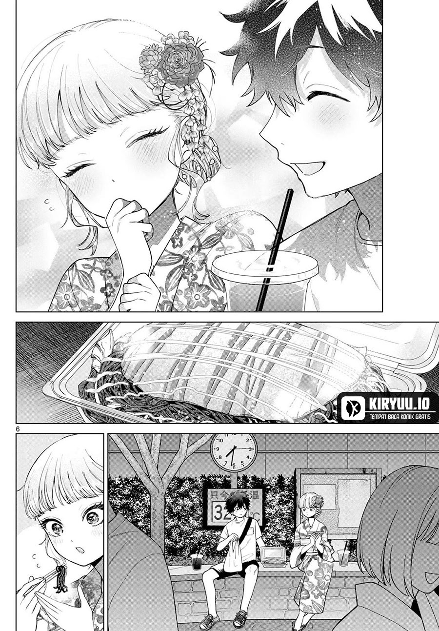 Halaman 7 dari Momose Akira no Hatsukoi Hatan-chuu. Chapter 19