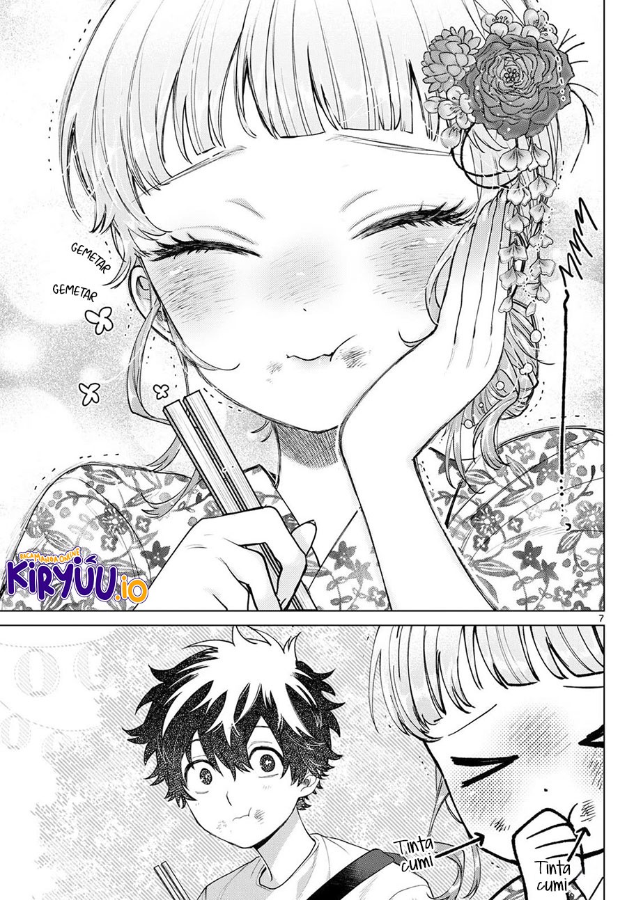 Halaman 8 dari Momose Akira no Hatsukoi Hatan-chuu. Chapter 19