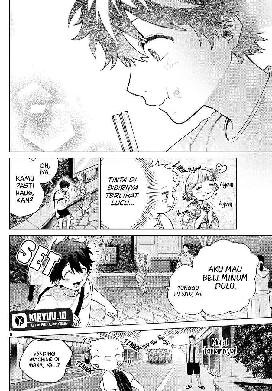 Halaman 9 dari Momose Akira no Hatsukoi Hatan-chuu. Chapter 19