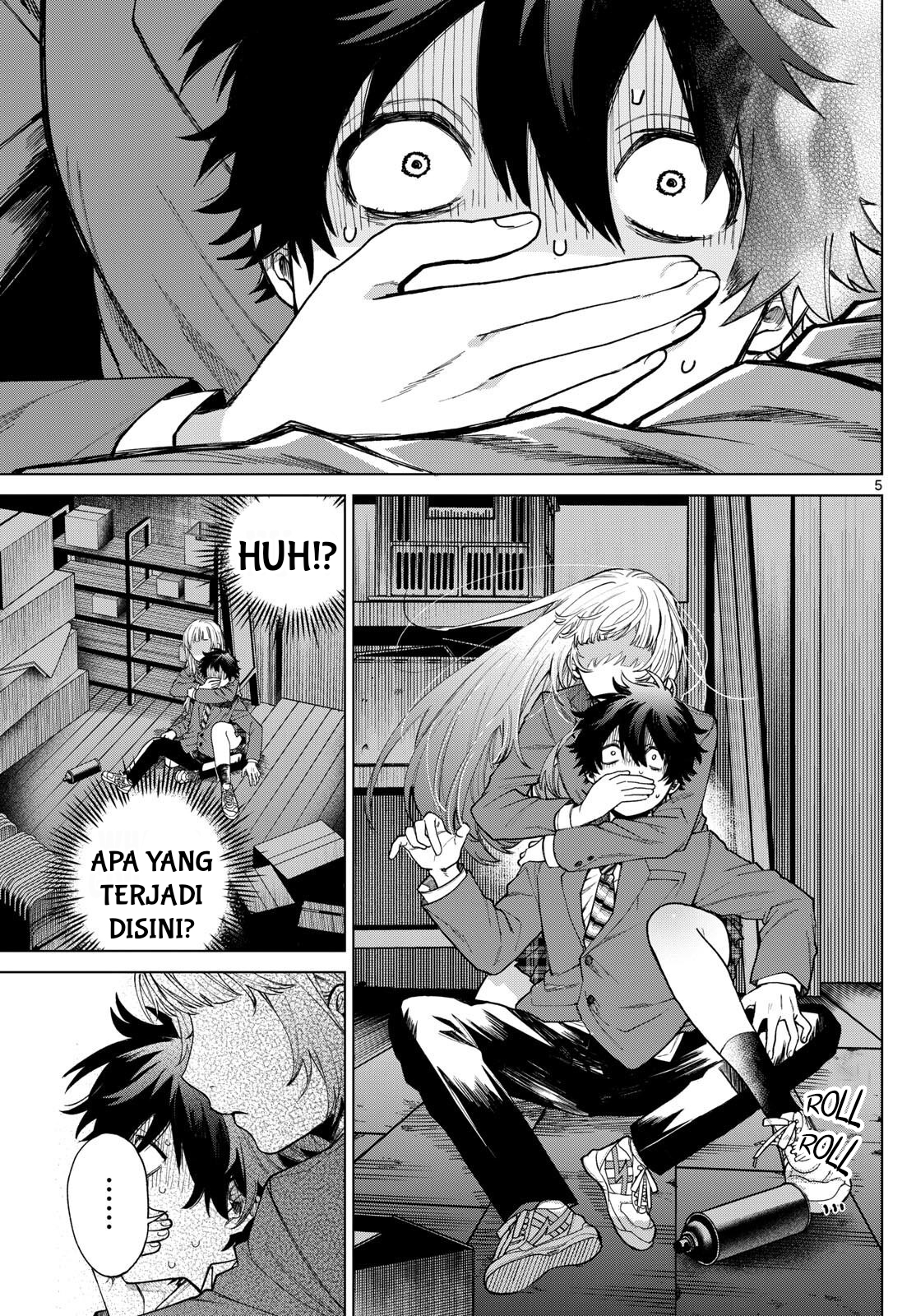 Halaman 6 dari Momose Akira no Hatsukoi Hatan-chuu. Chapter 2