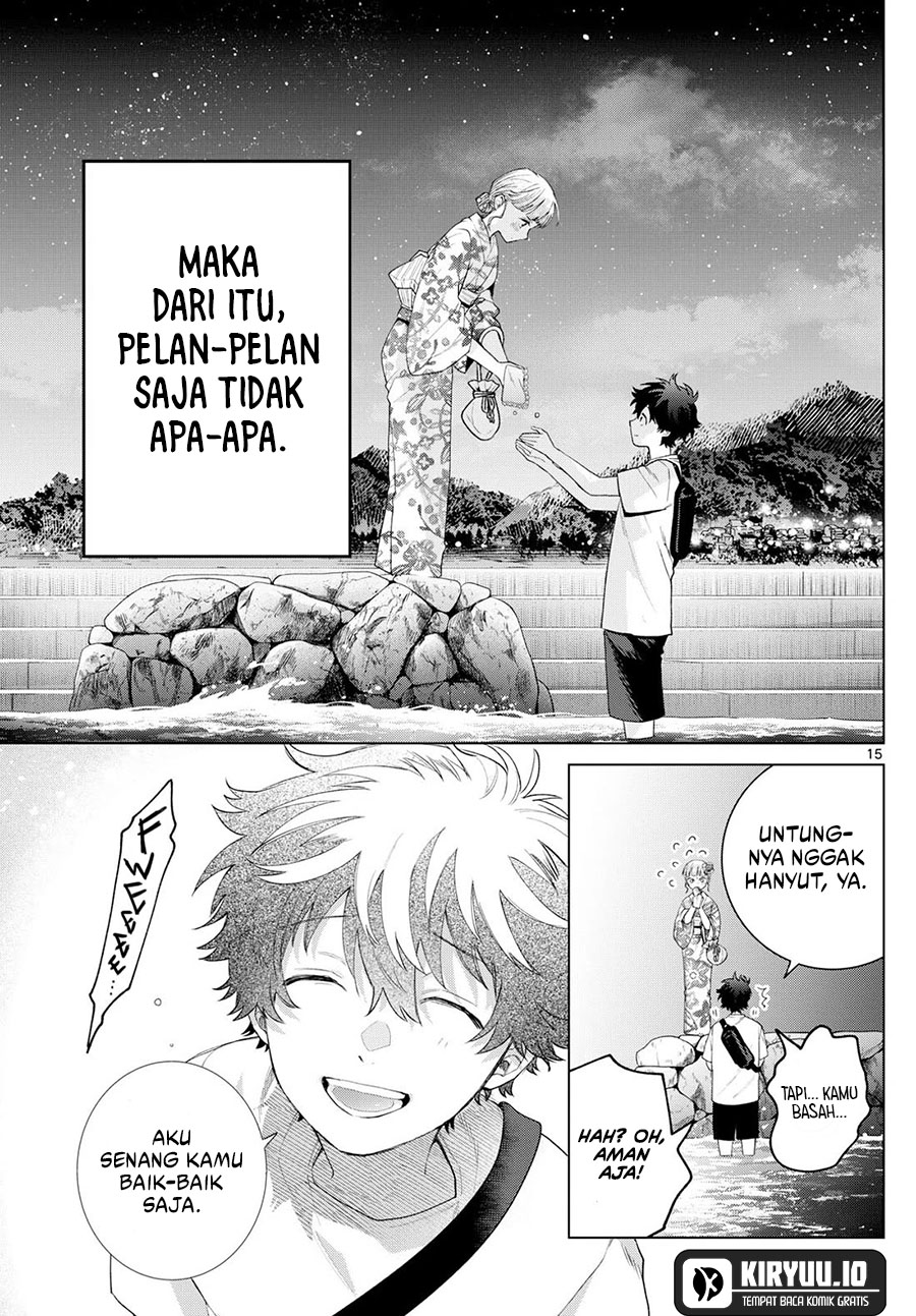 Halaman 15 dari Momose Akira no Hatsukoi Hatan-chuu. Chapter 20