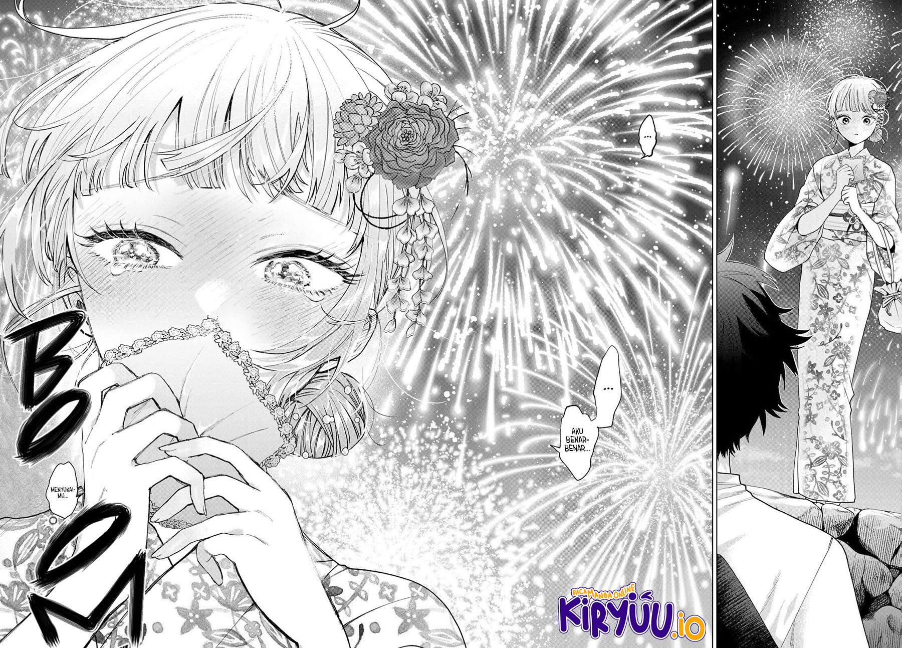 Halaman 16 dari Momose Akira no Hatsukoi Hatan-chuu. Chapter 20