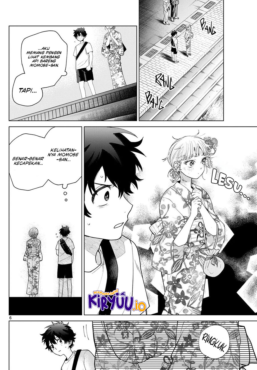 Halaman 6 dari Momose Akira no Hatsukoi Hatan-chuu. Chapter 20