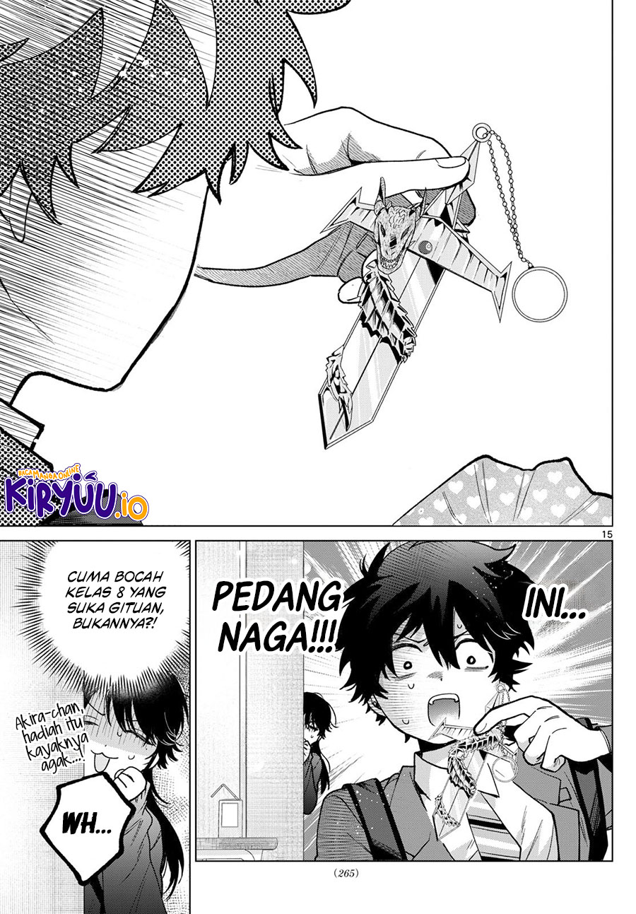 Halaman 16 dari Momose Akira no Hatsukoi Hatan-chuu. Chapter 23